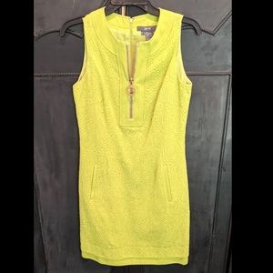 Per Se Lime Green Gogo Dress